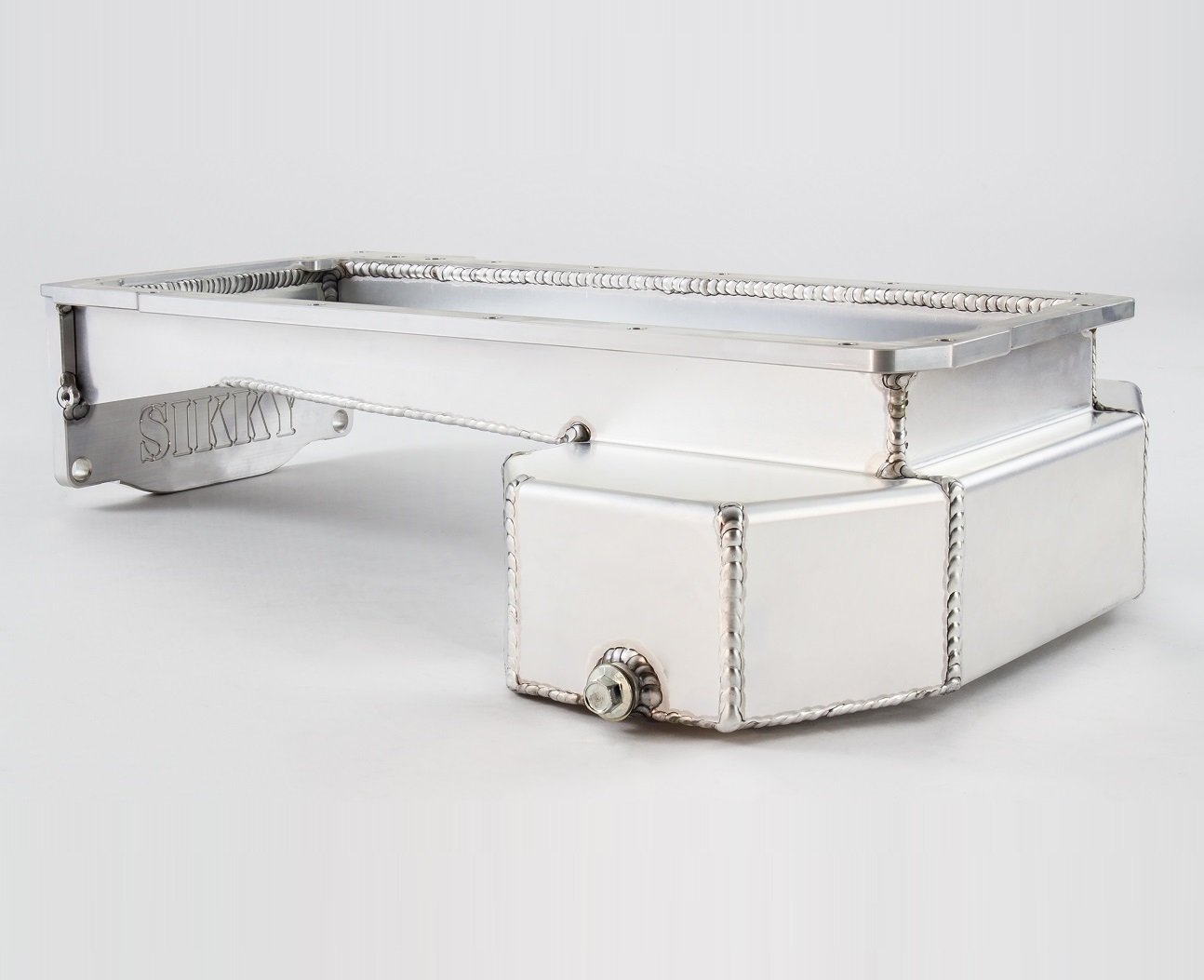 Sikky Manufacturing Universal LSX Swap Oil Pan - Front Sump Style 2 — Each