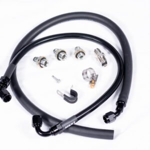 Sikky Manufacturing BMW E30 LHD LS Swap Power Steering Line Kit - LS1/2 Only