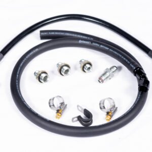 Sikky Manufacturing E30 / E36 High Pressure Power Steering Line for LS3 / bottom port PS pumps - LS3 Pump Only — Kit