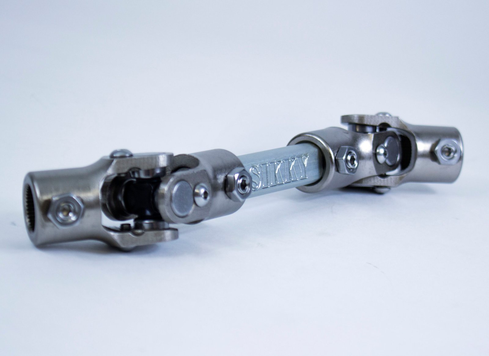 Sikky Manufacturing LHD BMW E30 to E36 Low Profile Steering Shaft Conversion Assembly for Airbag Column Cars — Each