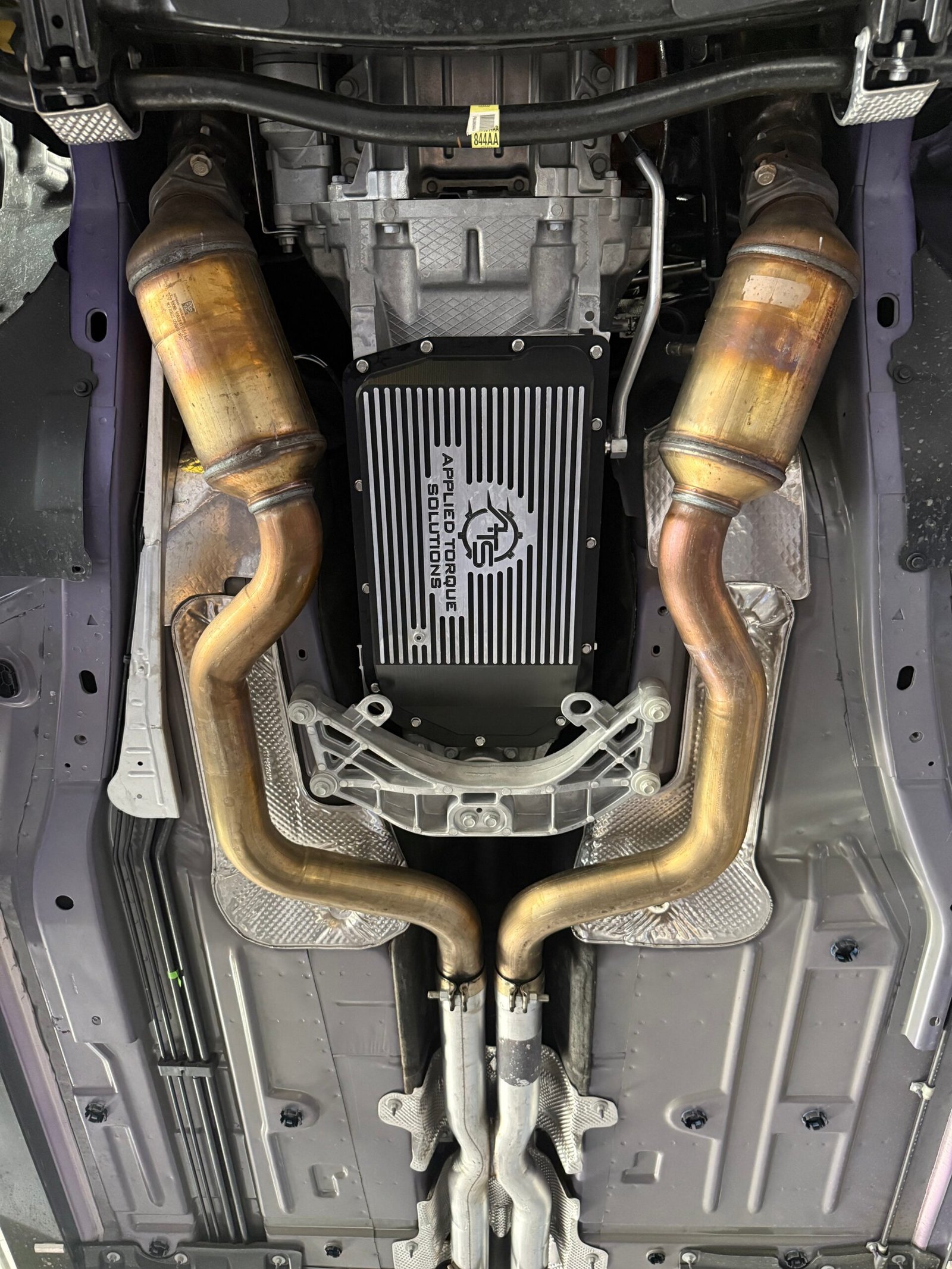ATS Billet High-Capacity Transmission Pan — ZF 8HP90 / 8HP95