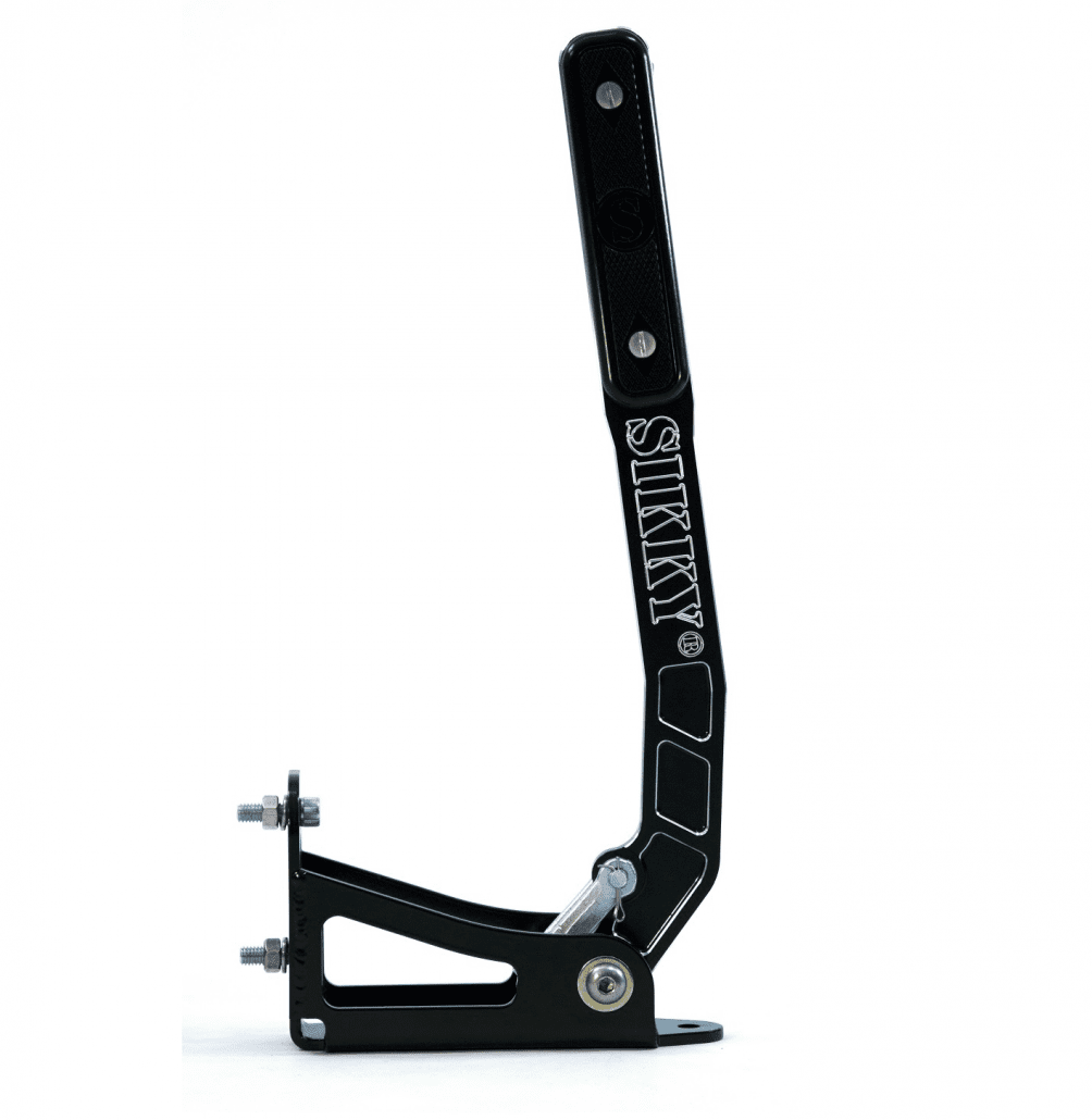Sikky Manufacturing Pull-Back Style Hydraulic Handbrake - Black Handle Relocation Rod — Each