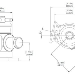 Turbosmart BOV Kompact PlumBack - Shortie - HKS