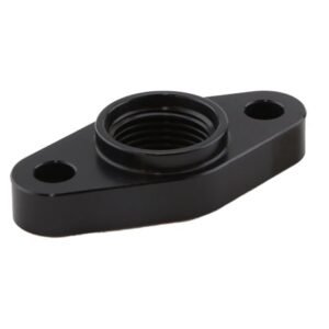 Turbosmart Billet Turbo Drain adapter with Silicon O-ring. 50.8mm Mounting Holes - T3/T4 style fit.