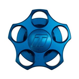 Turbosmart Oil Cap - M32x3.5 - Nissan - Blue