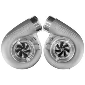 Turbosmart Mirror Twin Turbo Package - TS-1-7675C V-Band 0.96AR Oil Cooled Turbos