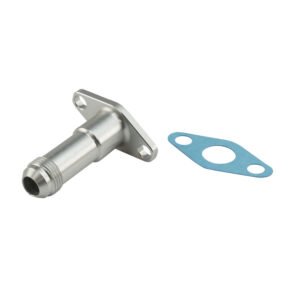 Turbosmart 50.8mm 10AN 75mm Extended Oil Drain Silver