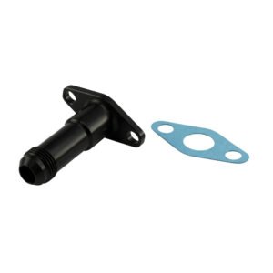 Turbosmart 50.8mm 10AN 75mm Extended Oil Drain Black