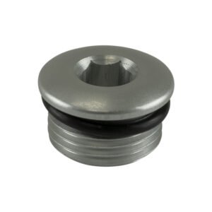 Turbosmart Fitting -8 AN ORB Blank - Silver