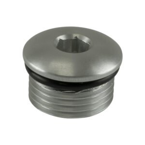 Turbosmart Fitting -10 AN ORB Blank - Silver