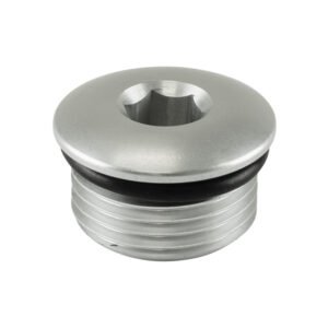 Turbosmart Fitting -12 AN ORB Blank - Silver