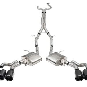 Corsa Performance 24- CT5-V Blackwing Cat Back Exhaust Blk CF