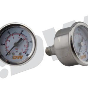 DeatschWerks Fuel Pressure Gauge 0-100 psi 1.5in Dia.
