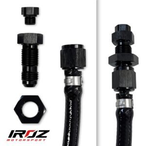IROZ Motorsport Engine Catch Can Oil Drain Line for Audi RS3 (8V 8Y) & Audi TTRS (8S) DAZA DNWA Engines