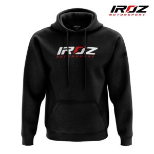 IROZ Motorsport "Classic Logo" Black Pullover Hoodie