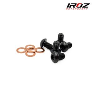 IROZ Motorsport Oil Squirter Block Off Set for Audi RS3 (8V 8Y) & Audi TTRS (8S) DAZA DNWA Engines
