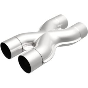 MagnaFlow Stainless Tru-X Crossover 2.5in Dual