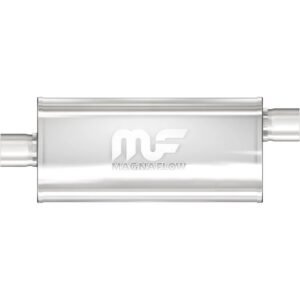 MagnaFlow Stainless Muffler 3in Offset In/Center Out
