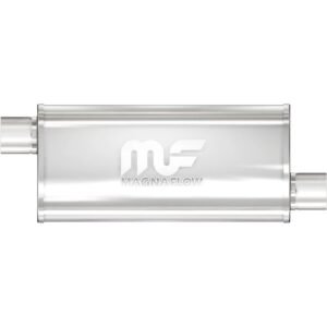 MagnaFlow Stainless Muffler 3in Offset In/Offset Out