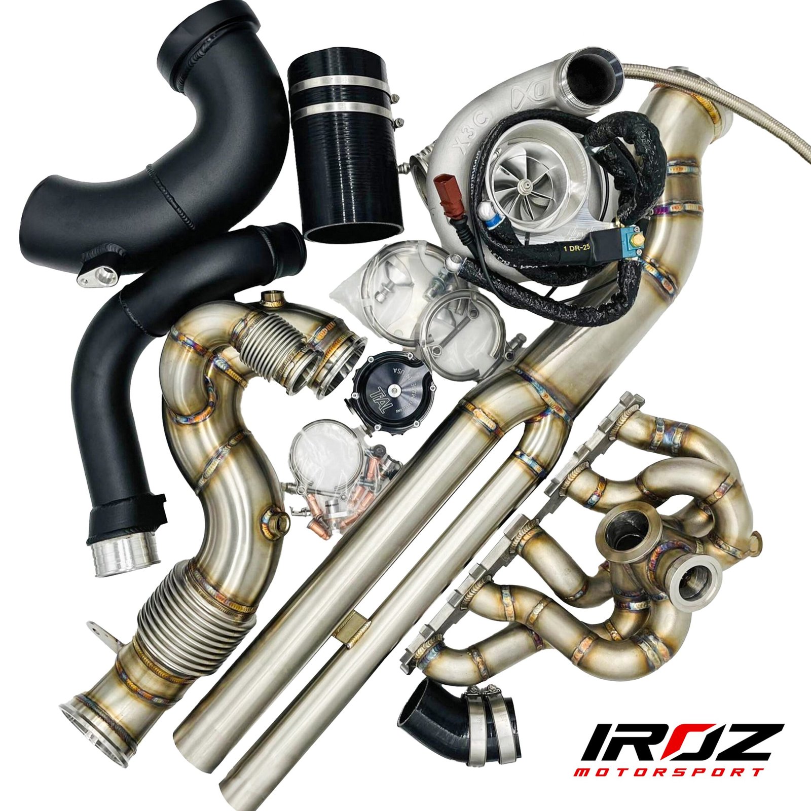 IROZ Motorsport Full Frame Xona Rotor Turbo Kit for Audi RS3 (8V 8Y) & Audi TTRS (8S) DAZA DNWA Engines